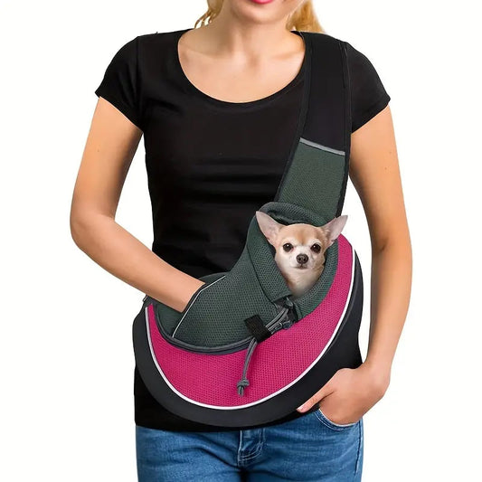 Pillow case breathable mesh pet backpack