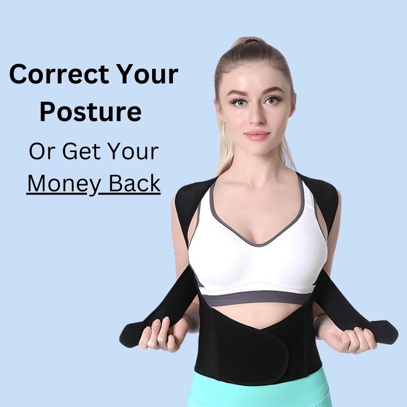 Adjustable Posture Corrector for Back and Shoulder Support