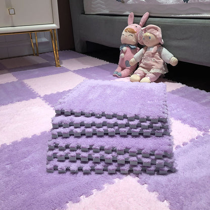 30x30cm Plush  Floor Mat  Luxurious Decorative Mat