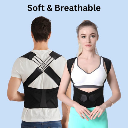 Adjustable Posture Corrector for Back and Shoulder Support